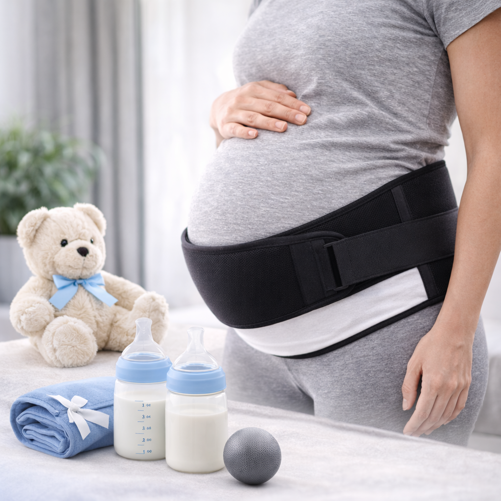 Maternity and baby care products for pregnancy support and newborn comfort