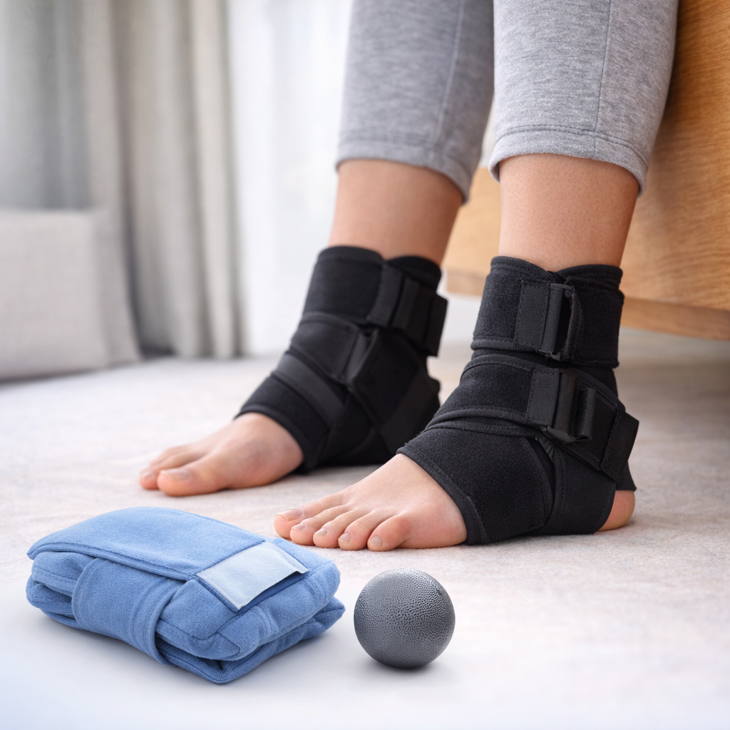 Foot and ankle support products for pain relief, stability and daily comfort