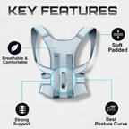 Neoprene Premium Posture Corrector Belt For Men & Women