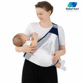 Baby Carrier Newborn to Toddler – Adjustable Sling Wrap, Lightweight Breathable Mesh