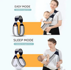 Baby Carrier Newborn to Toddler – Adjustable Sling Wrap, Lightweight Breathable Mesh