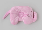ReliefKart - Elephant Baby Pillow | Ultra Soft Plush Newborn Head Support Cushion for Infants, Grey Baby Bedding Essential