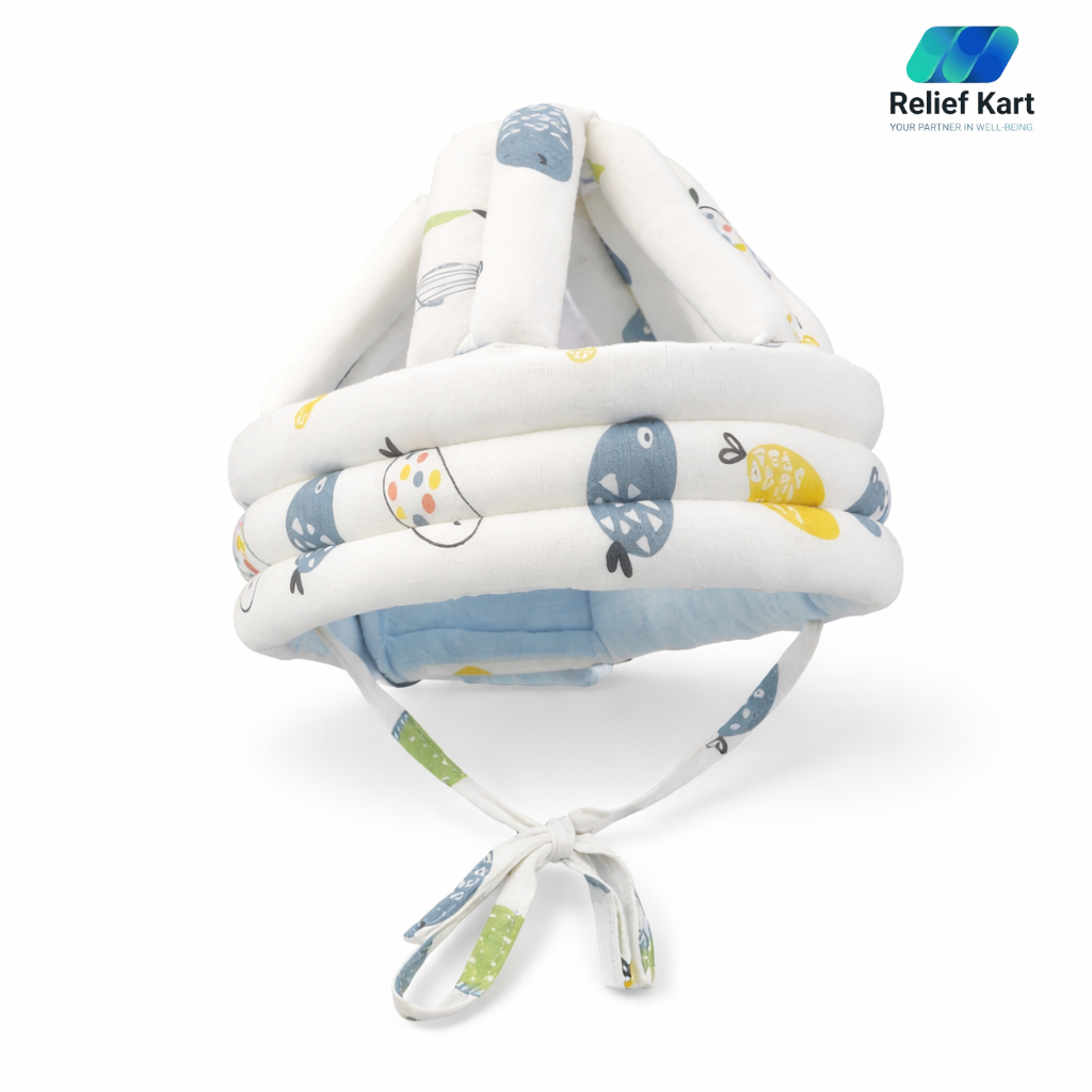 ReliefKart - Premium Baby Safety Helmet, Soft Cushion Head Protector for Infants, Toddlers, Boys and Girls