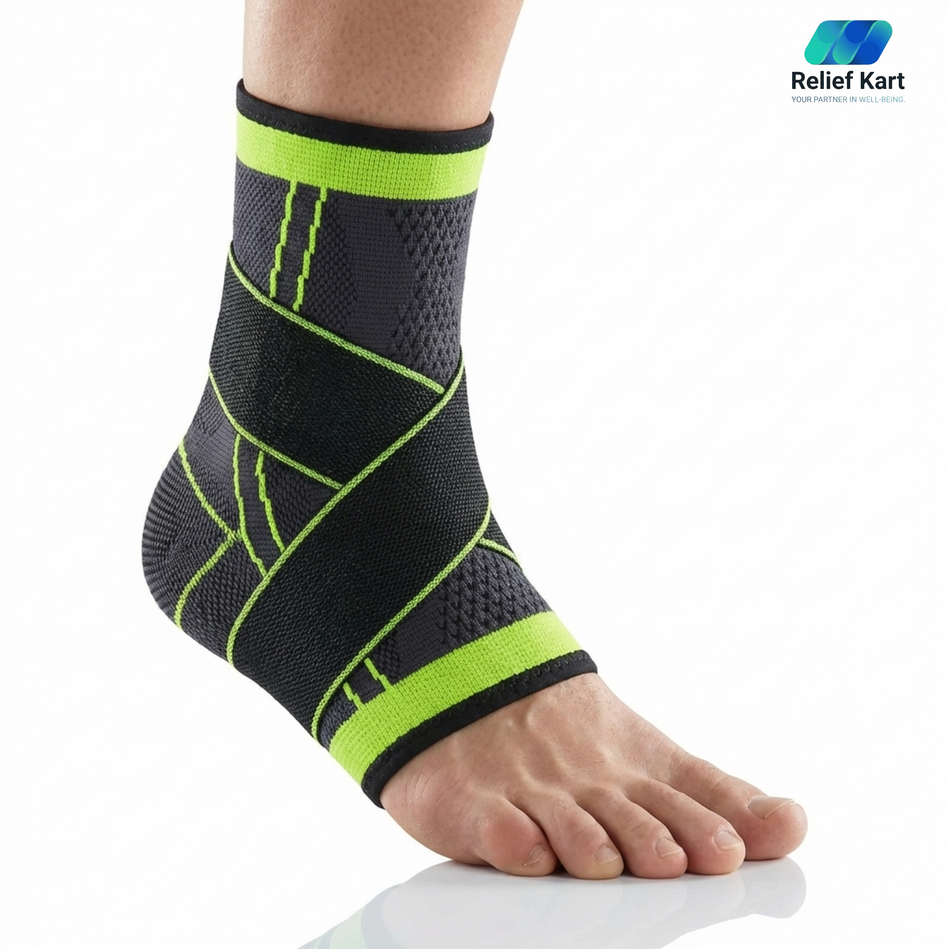 Neoprene Ankle Braces, Adjustable Compression Ankle Support for Men & Women