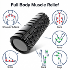 Density Foam Roller for Back & Body Pain Relief – Deep Tissue Massage for Muscle Recovery & Back Pain | Trigger Point Therapy, Yoga, Stretching, Fitness Training & Home Workouts