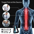 Massage Gun with 8 Attachments – Type-C Charging Full Body Massager