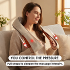 Neck and Back Massager for Cervical Pain Relief with Heating – Electric 5D Cervical Massage Machine for Deep Tissue Neck, Back, Shoulders