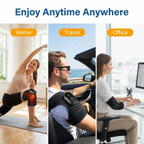 ReliefKart Cordless Knee Massager – Heated Vibration Brace Wrap