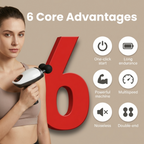 Double Head Massage Machine for Body Pain – Massage Gun for Deep Tissue