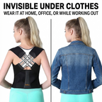 Adjustable Back Posture Corrector/ Slouching Relieve Pain Belt Women Men