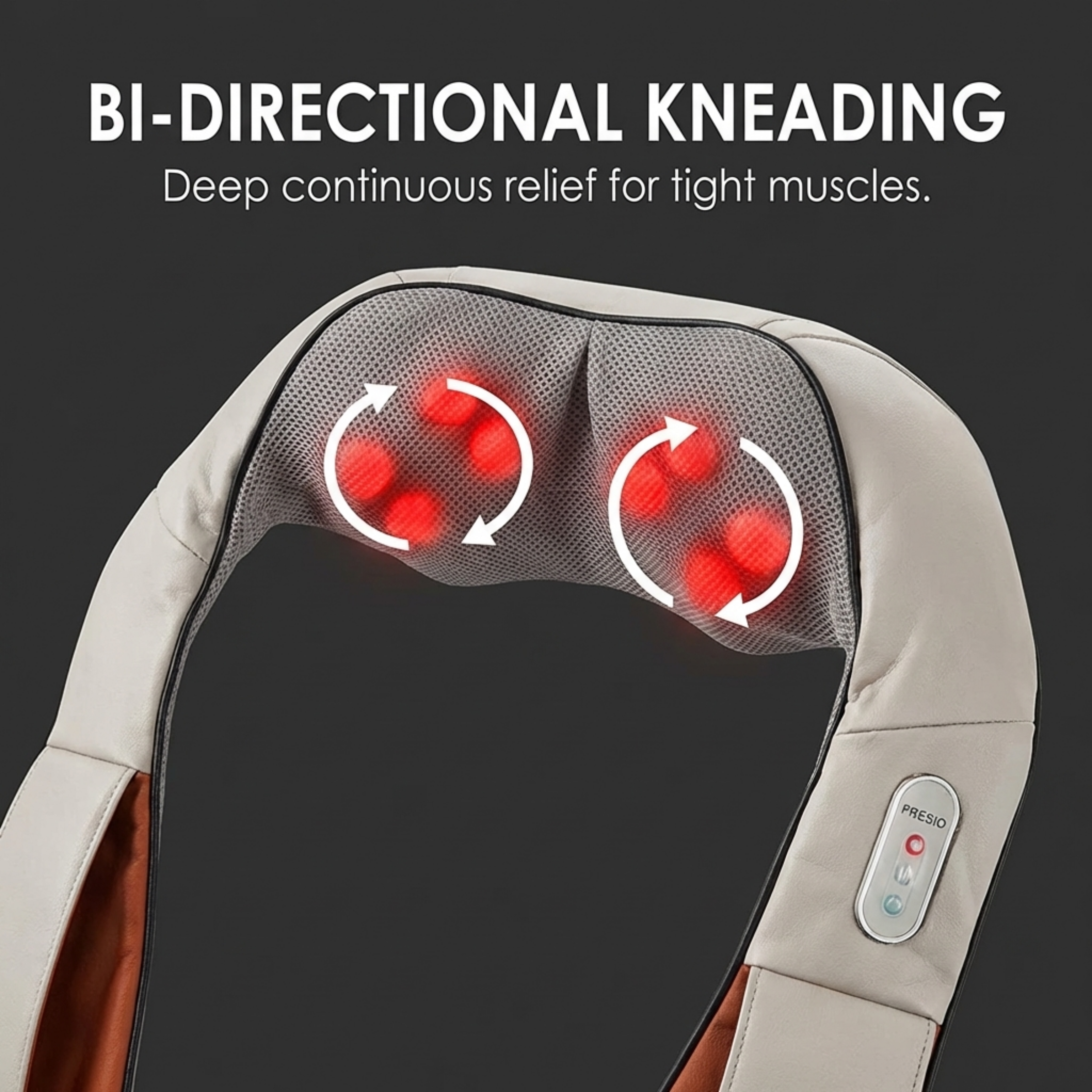 Neck and Back Massager for Cervical Pain Relief with Heating – Electric 5D Cervical Massage Machine for Deep Tissue Neck, Back, Shoulders