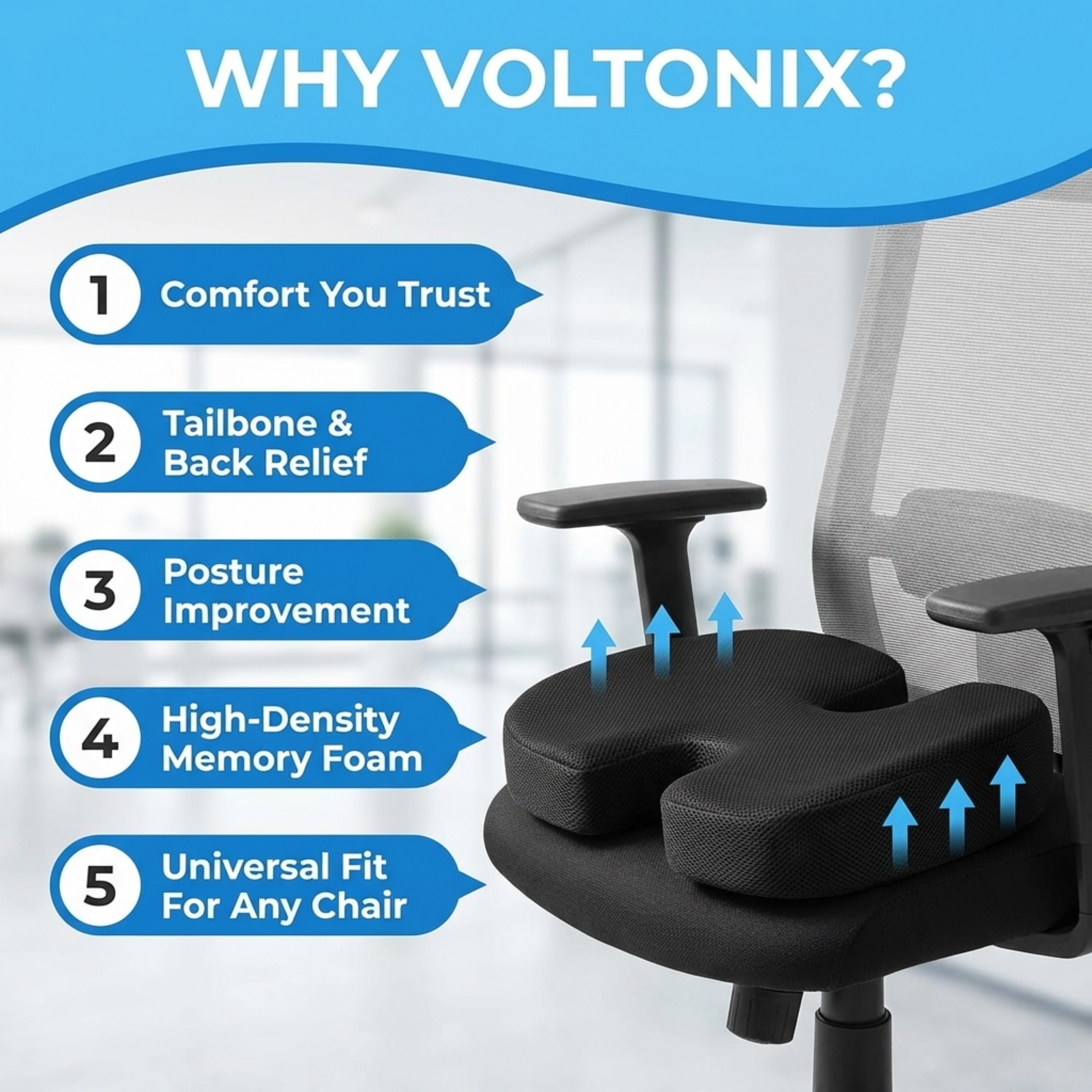 Cushion Pillow for Office Chair