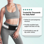Lower Back Support Brace for Men and Women