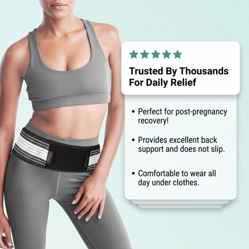 Lower Back Support Brace for Men and Women