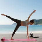 Yoga Mat For Women & Men – Anti Slip, EVA Material, Exercise Mat For Home Gym | Yoga Mat For Gym Workout and Yoga Exercise (4MM, Black, Pink, Blue)